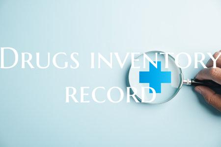 Drugs inventory record
